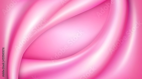 Abstract pink fabric folds