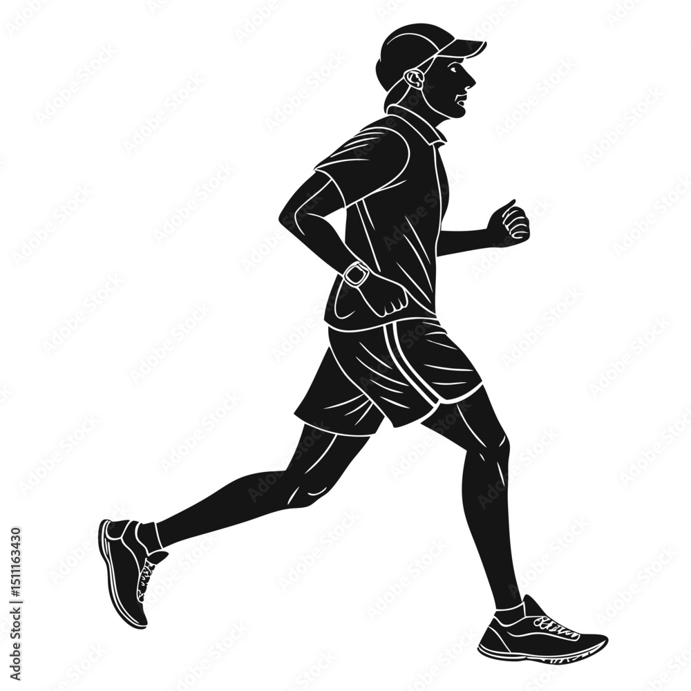 The Runner's Silhouette The Runner's Silhouette