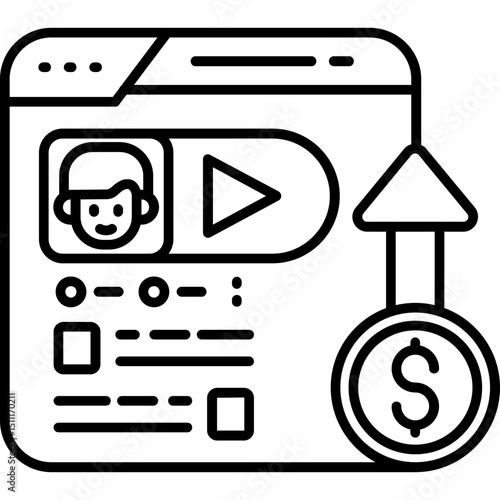 Monetize Icon
