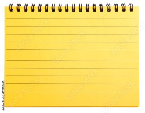 Yellow notepad