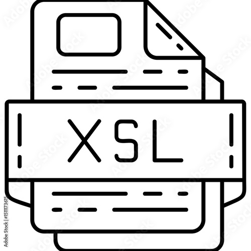XSL file format Icon