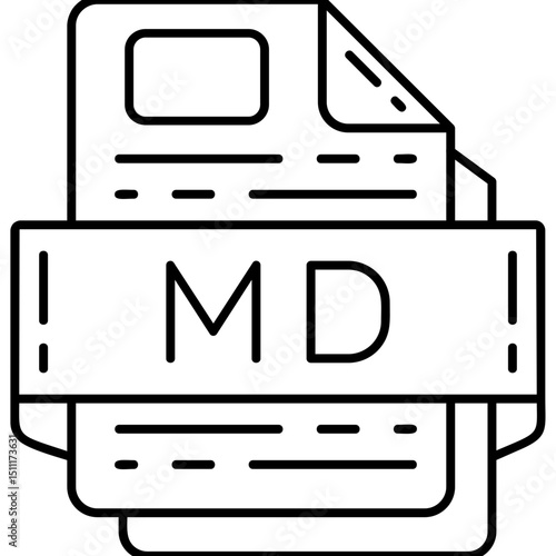 MD file format Icon