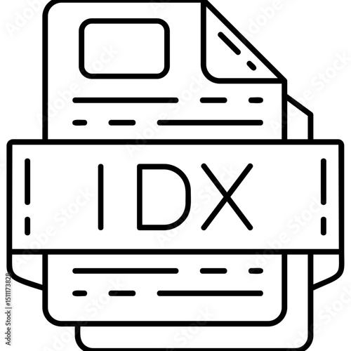IDX file format Icon