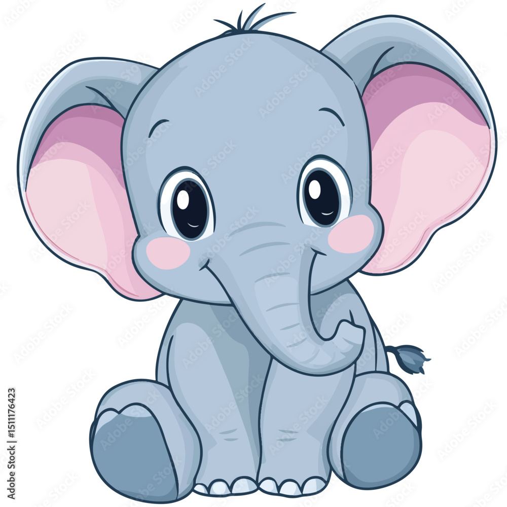 Fototapeta premium elephant clip art
