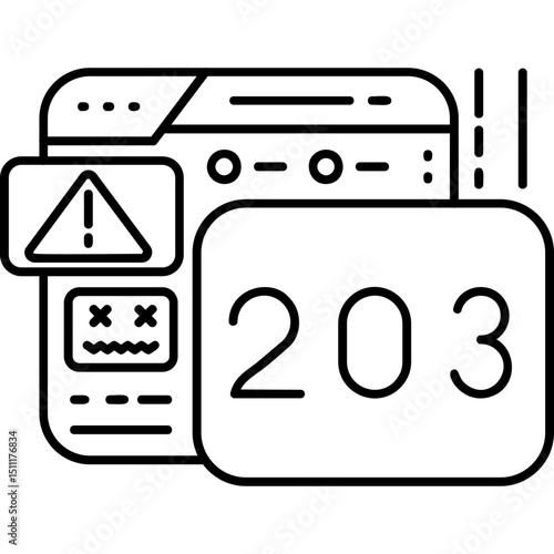 Non Authoritative Information Icon