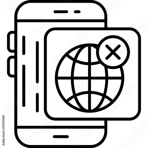 VPN disconnect Icon