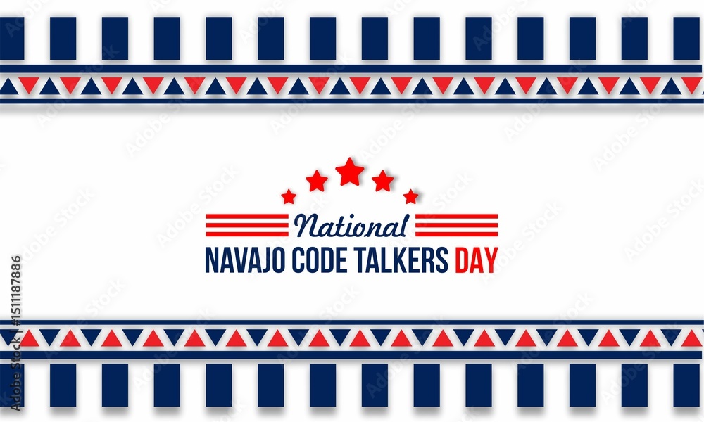 National Navajo Code Talkers Day desgin concept , vektor ilustration National Navajo Code Talkers Day desgin concept , vektor ilustration