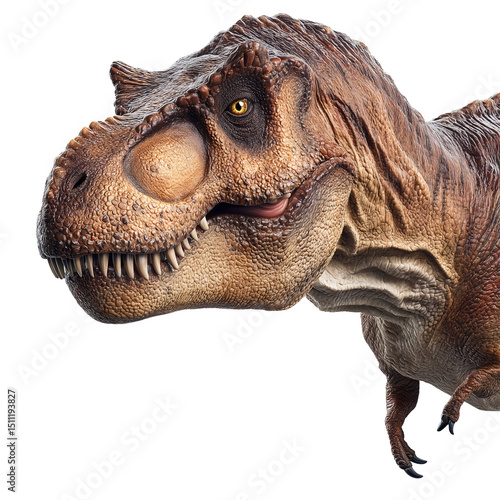 Dinosaur isolated on white background