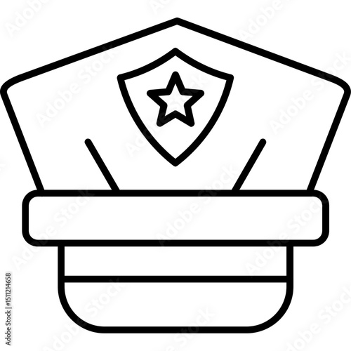 Police Hat Icon