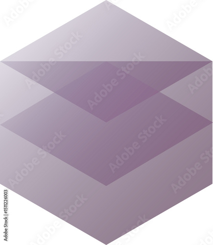 abstract cubic perspective line element