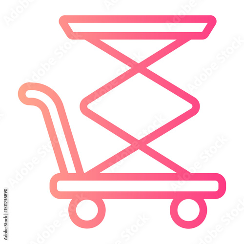 lifter gradient icon