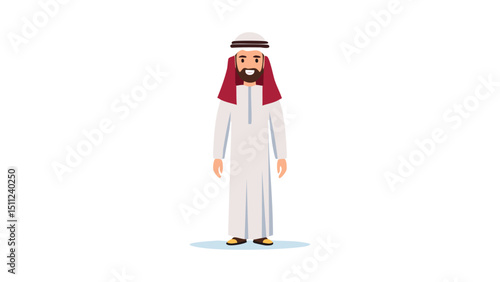 Prince of Arabia Young Boy Illustration
