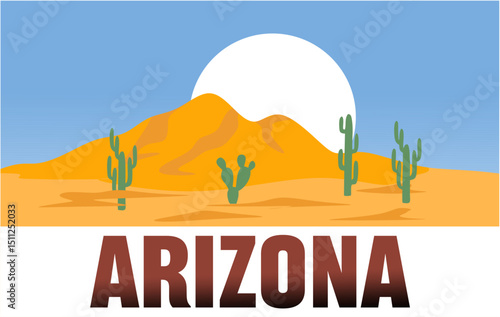 arizona state with beautiful mountain views