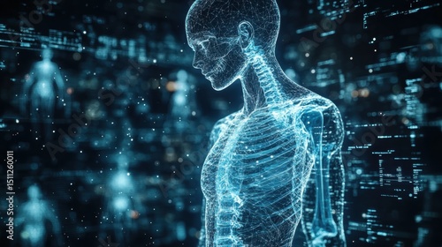 Digital Representation of Human Anatomy with Data Overlay