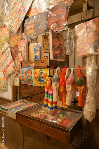 大正時代の駄菓子屋