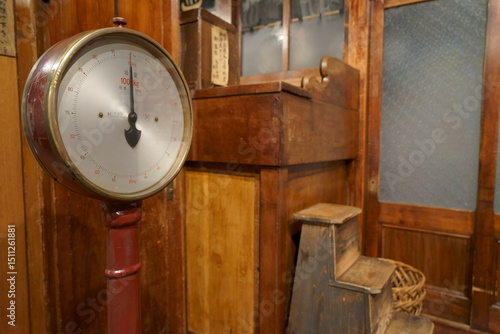 大正時代の銭湯の体重計