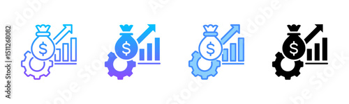 Venture Capital Multi Style Icon Set