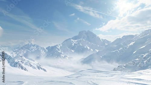 Wallpaper Mural Alpine Skiing 4K Videos Torontodigital.ca