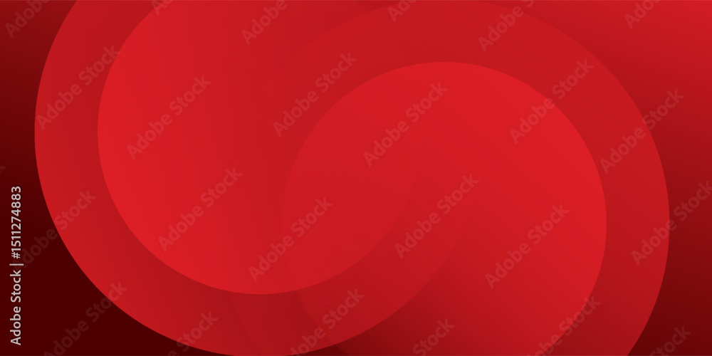 Obraz premium Red abstract background. Dynamic shapes composition. vector illustration. modern