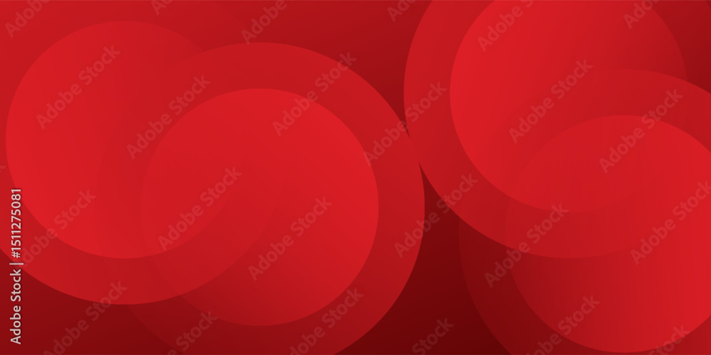 Obraz premium Red abstract background. Dynamic shapes composition. vector illustration. modern