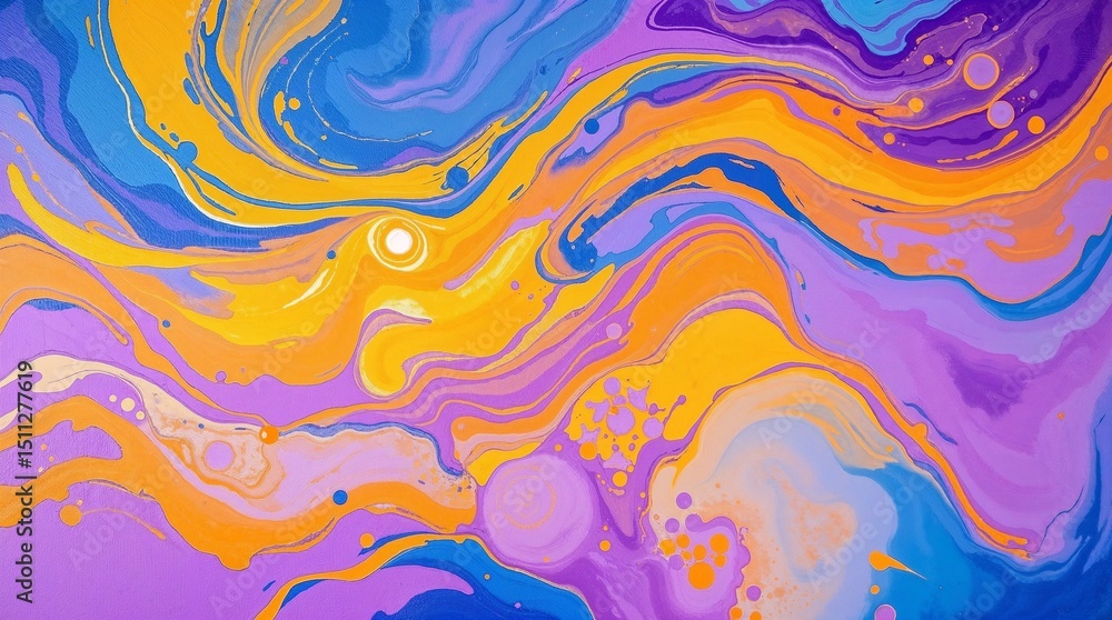 Fototapeta premium acrylic painting