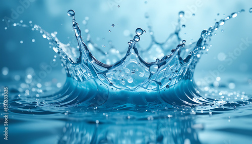 Stunning High-Speed Photography of a Water Splash Crown