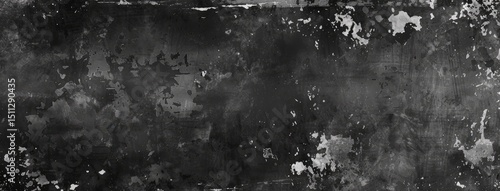 Abstract Grunge Black Texture Background
