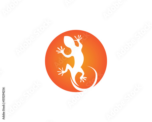 Lizard animals logo and symbols vector temlate