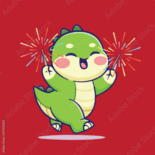 Adorable Shiba Inu in Green T-Rex Outfit – Funny Pet Vector Art - Cartoon Shiba Dressed as Dinosaur – Cute Animal Costume Design - Happy Shiba Inu in Dino Pajamas – Flat Style Pet Character