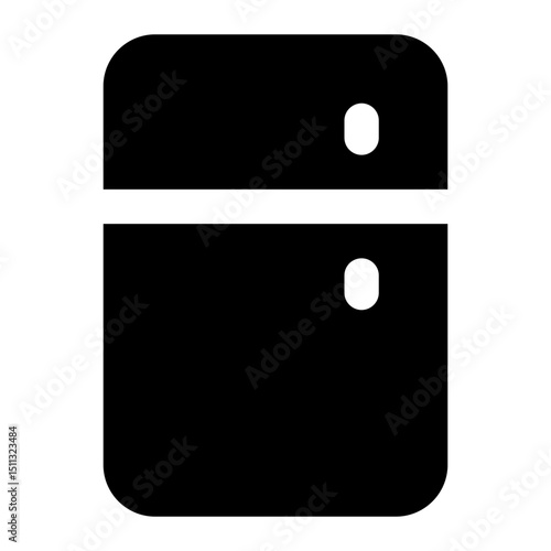 refrigerator icon for illustration