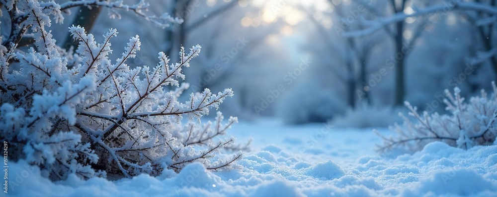 A frosty winter landscape, ice crystals clinging to branches, snow covering the ground, creating a serene and cold atmosphere Perfect for winter, holiday, or nature themes , cold, glacial, nature A frosty winter landscape, ice crystals clinging to branches, snow covering the ground, creating a serene and cold atmosphere Perfect for winter, holiday, or nature themes , cold, glacial, nature