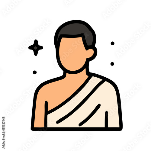 2d icon with hajj theme. Perfect for your projects, digital marketing, website design