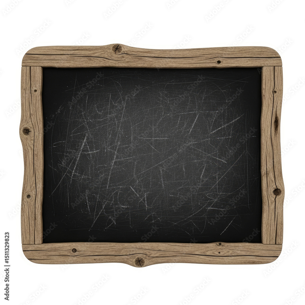 Obraz premium blackboard with chalk