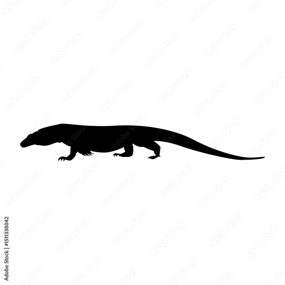 Fototapeta premium Animal Silhouette Illustration