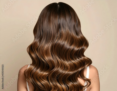Voluminous Blowout Soft Curls and Waves for Luxurious Hair