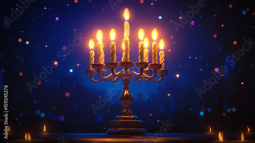 arts culture and entertainment, holiday ,event, lace,textile,curtain, horizontal, judaism, photography, window, ,candle, candlelight, hanukkah, menorah, 2025-26-27, beauty, lighting equipment,  photo