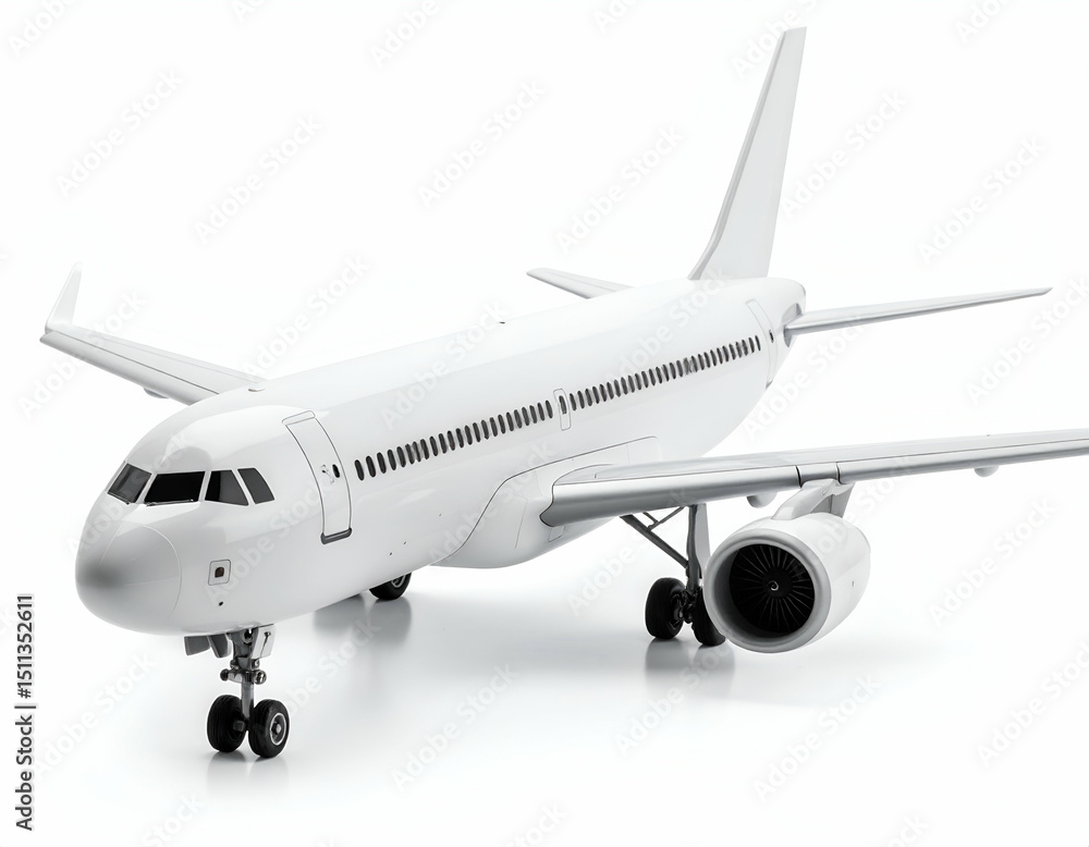 Detailed Cutaway Model of Passenger Airplane A 3D Rendered Illustration Detailed Cutaway Model of Passenger Airplane A 3D Rendered Illustration