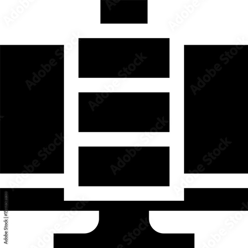 computer  illustration on a white background   