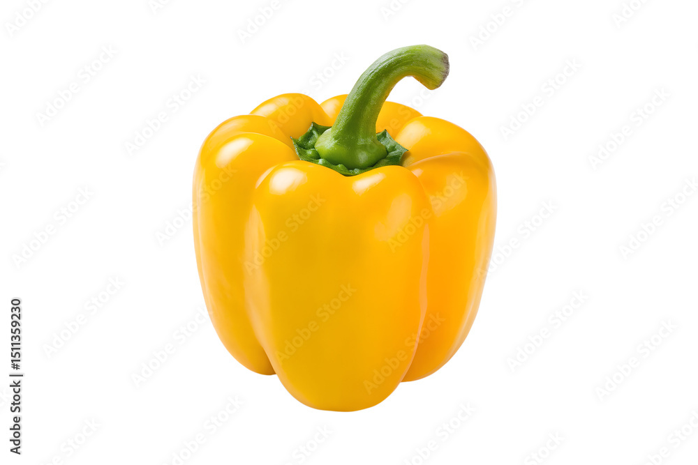 Vibrant Yellow Bell Pepper Fresh, Healthy, and Ready to Use Vibrant Yellow Bell Pepper Fresh, Healthy, and Ready to Use