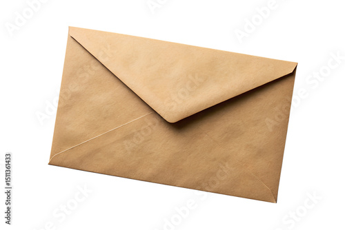 Wallpaper Mural Simple Brown Kraft Paper Envelope  A Classic Mailing Solution Torontodigital.ca