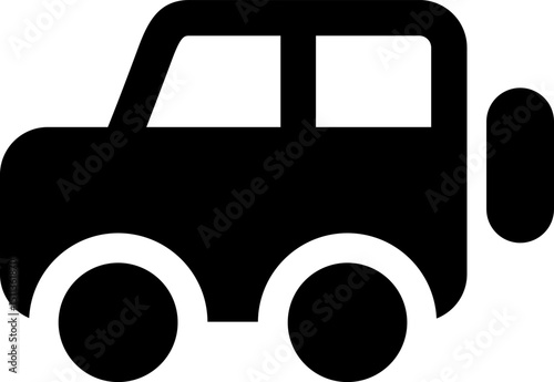 jeep illustration on a white background   