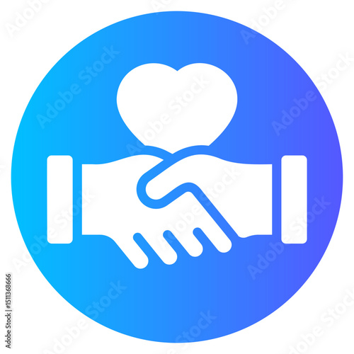 customer gradient icon