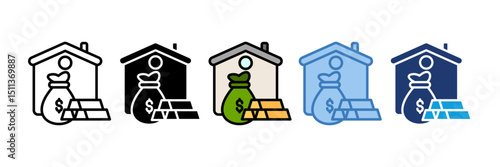 Asset Icon Element For Design