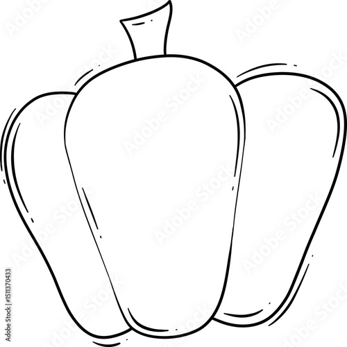 Bell Pepper Illustration