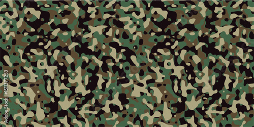 Seamless camouflage pattern