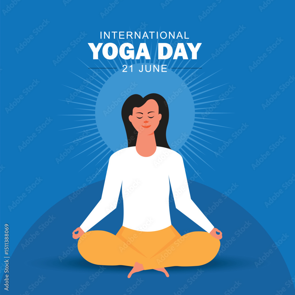 Empowering Yoga Illustration: A Visual Journey into Female Wellness and Mindfulness Empowering Yoga Illustration: A Visual Journey into Female Wellness and Mindfulness