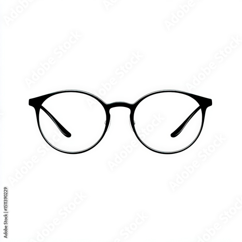 eye glasses silhouette , bl...