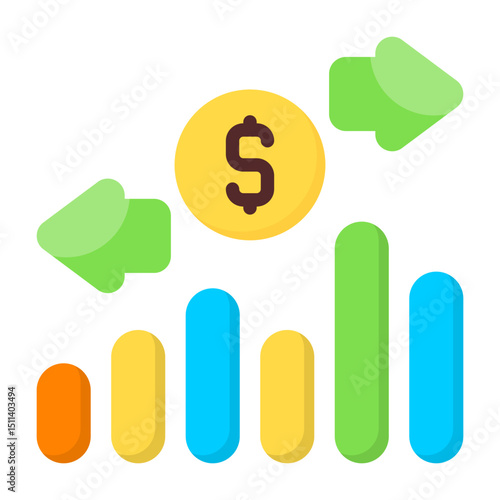 Stock Split Icon