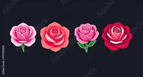 rose icon vector, rose line drawing, rose outline art, rose flat vector, rose bloom icon, rose petal icon, rose floral vector, romantic rose icon, elegant rose vector, simple rose icon, decorative ros