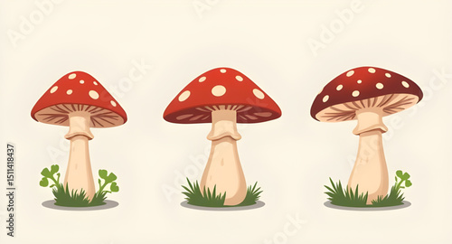 Mushroom icon, Mushroom vector, Mushroom illustration, Edible mushroom, Wild mushroom, Toadstool, Cartoon mushroom, Realistic mushroom, Flat mushroom design, Minimal mushroom, Mushroom clipart, Mushro